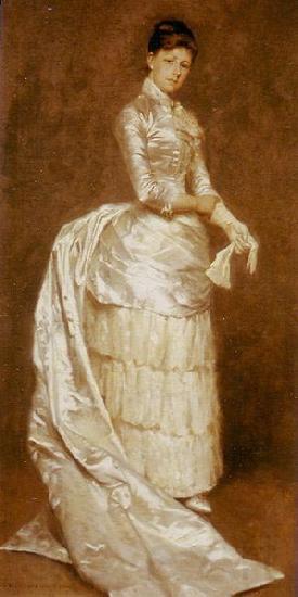 Emile Claus wife Charlotte Dufaux Spain oil painting art